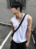Urban henley neck sleeveless
