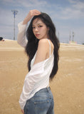 Roger Layered Lace Color Matching Mesh Sleeveless