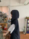 [unisex] Rollg Summer Embroidered Wind Hooded Vest
