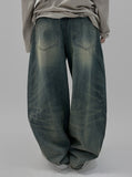 Lowen damage balloon denim