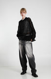 Slide Balloon Denim Pants