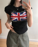 Vintage Union Jack Slim Short Sleeve