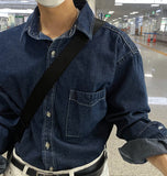 Summer spring denim shirt