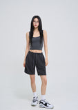[U-BASIC] Roel Pigment Ribbed Tank Top