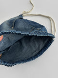 Rivered Denim Backpack