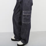 Lira denim pocket pants