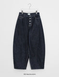 Promeld Raw Denim Balloon Wide Pants
