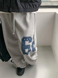 [Unisex] Clanton Printing Banding Wide Pants