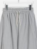 [unisex] Light Banding Pin Tuck Linen Wide Pants - Linen 60