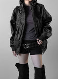(unisex) Trick Glossy Two-Way Jumper