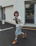 Drag rivet sweat half pants