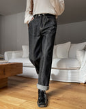 Leah Raw Denim Pants