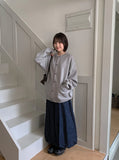 [unisex] Pokinin pocket over knit cardigan