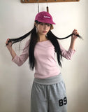 Newren Boat Neck Three Quarter T-Shirt