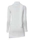 Layered Chifon Scarf Long Sleeve