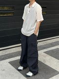 Under Zipper Nylon Cargo Pants