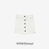 Elda Button Knit Skirt
