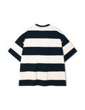 [AG] Broad Stripe Half Tee