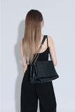 leather chain square bag