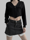 Roche Out Pocket Denim Skirt