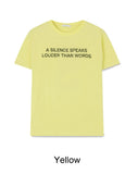 Silence Numbering Crop Short Sleeve Tee