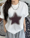 Denid Star Embroidered T-Shirt