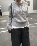 Iu Denim Pintuck Wide Banding Pants