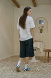 Bermuda Dart Denim Pants