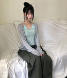Uniel Button Long Sleeve Cardigan