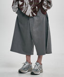 One Tuck Jersey Bermuda Shorts