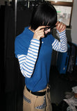 STRIPE LAYERED COLLAR TEE
