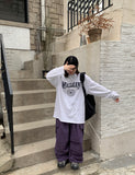 [unisex] Missy Printing Over Long Sleeve Tee