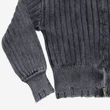 Metal Damage Hood Zip-up