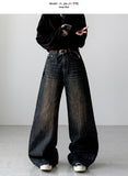 Coil Dark Blue Wide Denim