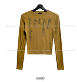 Coach Slim Lettering Long Sleeve