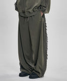 Lace Trimming Track Pants