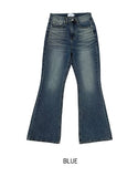 Hipper Washed Flare Denim Pants