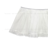 Kathy See-Through Frill Skirt
