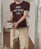 Marie 1789 Ringer Short Sleeve T-shirt