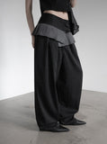 Mode Half-Neck Trench Blouse