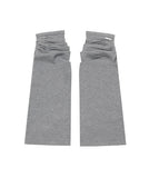 Shirring knit leg warmer