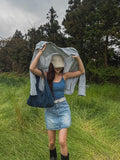 Iru Stripe Seersucker Overshirt