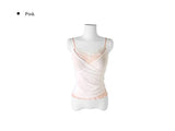 Roger Layered Lace Color Matching Mesh Sleeveless