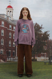 Soda Bear Raglan Pigment Sweatshirt