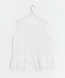 Reni Tiered Frill Sleeveless Blouse