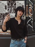 Kuro henry-neck long sleeves