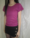 Dadin Color Short Sleeve T-shirt