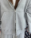 Dihen Two Way Hooded Zip-Up