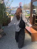 Hote Patch String Cut Wide Pants
