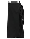 Temp knot long skirt